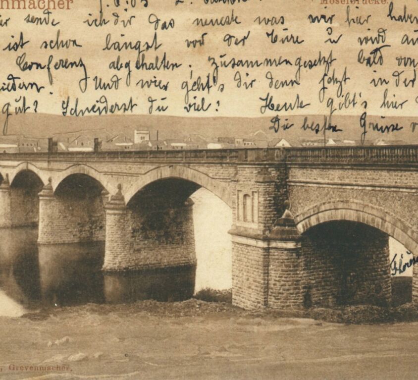 Gr. Pont 81 carte post. 1905