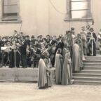 Die Aufführung der Festkantate 1952, während der 700-Jahrfeier der Stadt Grevenmacher.
(Foto: Sterba, Gemeindearchiv Grevenmacher)