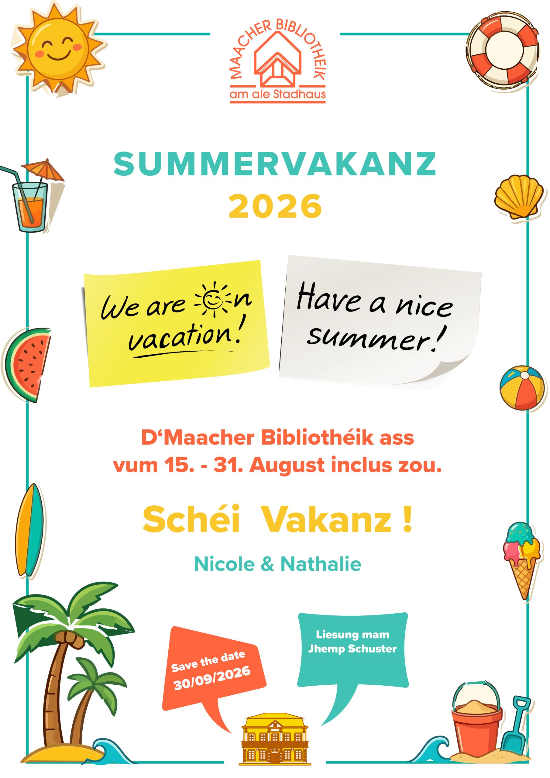 Summervakanz 2026